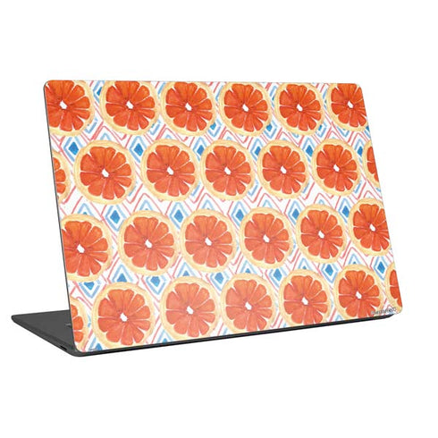 Bouffants and Broken Hearts Citrus Geo Universal Laptop 15in (12.2 x 8.8in) Skin